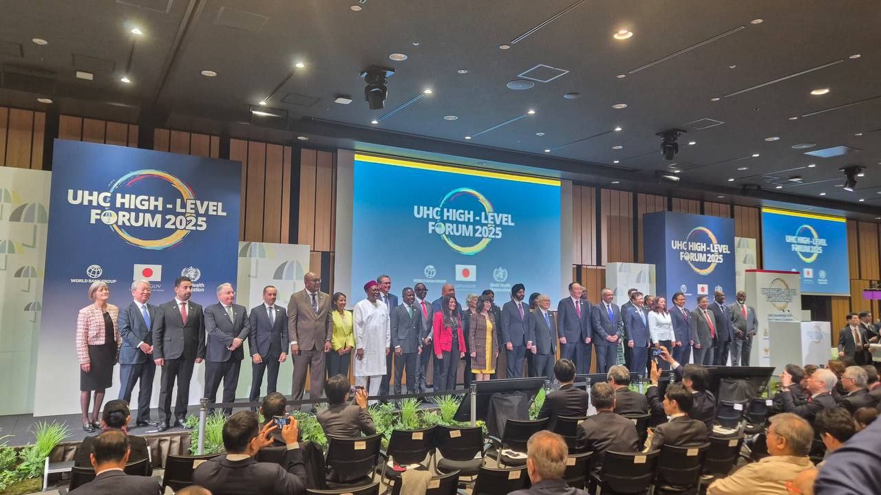 ​شارك وزيرا الصحة الدكتور "مصعب العلي"، والمالية "يسر برنية" في قمة التغطية الصحية الشاملة عالية المستوى 2025 في طوكيو اليابان