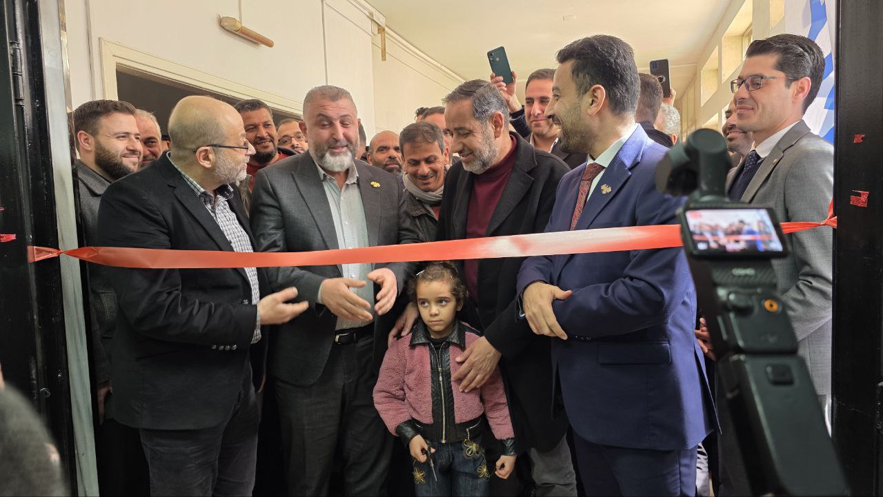 دشّن وزير الصحة الدكتور "مصعب العلي"، المركز السني التخصصي في درعا