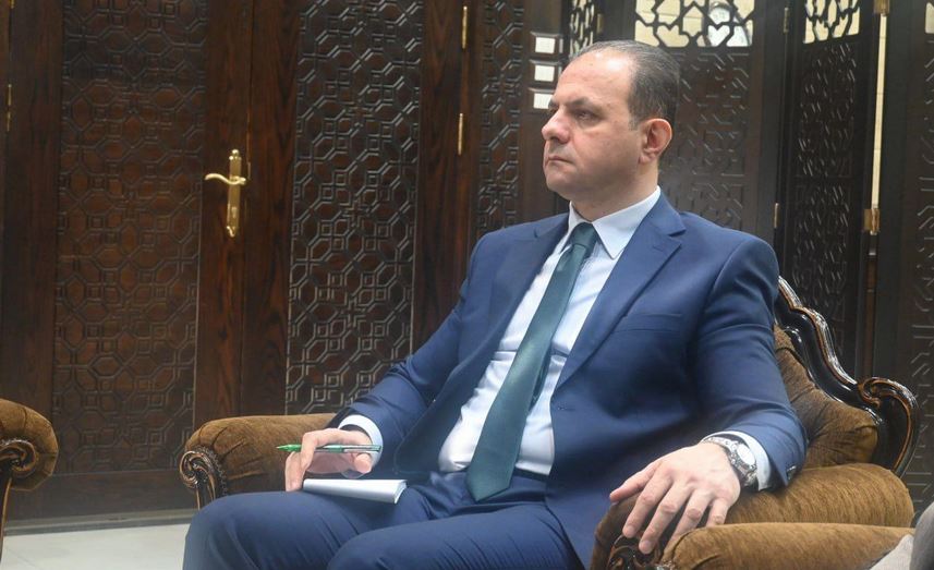 بحث القائم بأعمال وزارة الصحة الدكتور ماهر الشرع مع منظمة الأمين الدولية