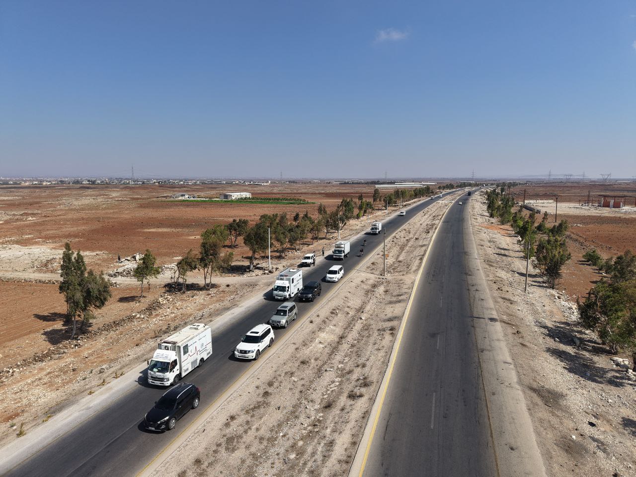 تعلن وزارة الصحة عن تحرك فوري لإرسال القافلة الطبية التي تضم 20 سيارة إسعاف مجهزة بالكامل مع فرق طبية متخصصة