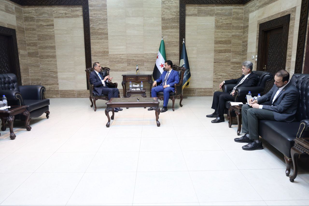 التقى وزير الصحة الدكتور مصعب العلي اليوم، مع سفير المملكة الأردنية الهاشمية في دمشق سفيان القضاة