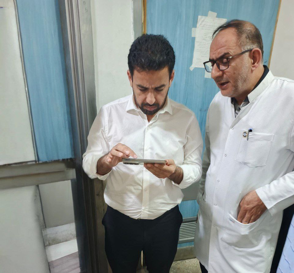زار وزير الصحة الدكتور مصعب العلي مستشفى المجتهد