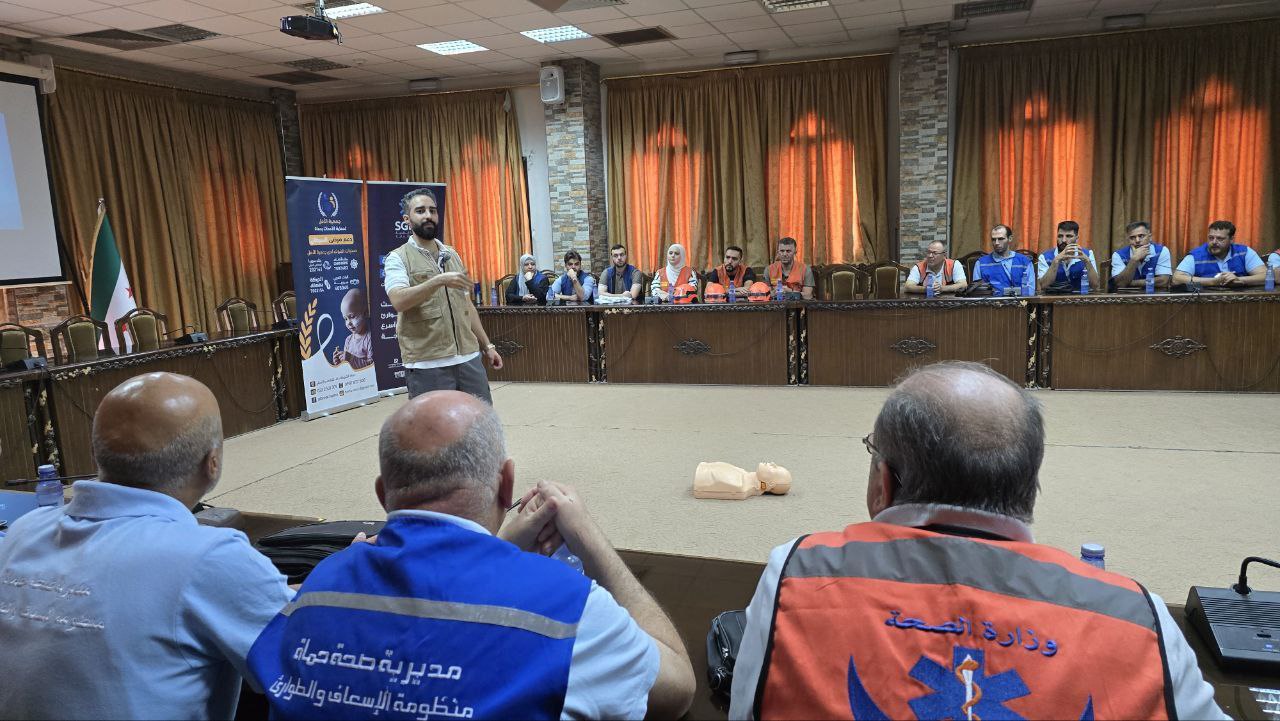 انطلقت الدورة الافتتاحية لمشروع تدريب الإسعاف والطوارئ ضمن مشروع "حياة"