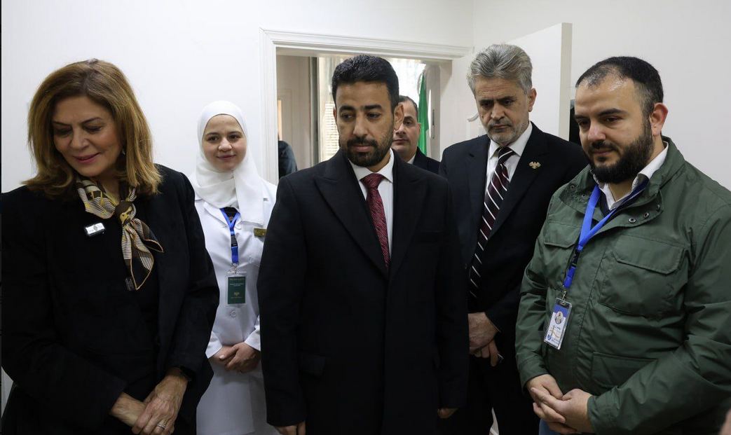 وزيرا الصحة والشؤون الاجتماعية والعمل يفتتحان مركز كفرسوسة الصحي