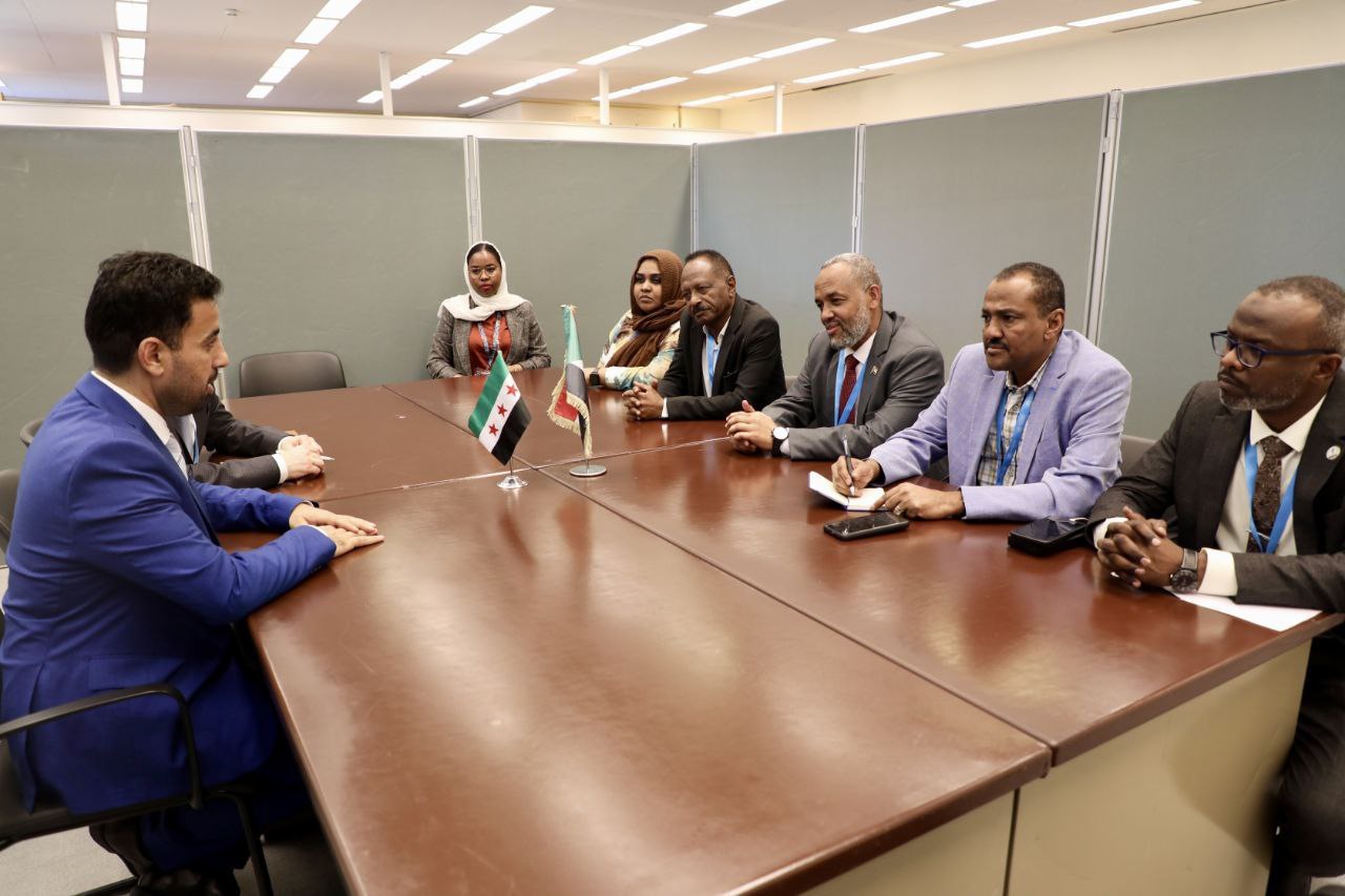 لدعم التعاون الصحي بين البلدين التقى وزير الصحة الدكتور مصعب العلي نظيره السوداني الدكتور هيثم محمد إبراهيم